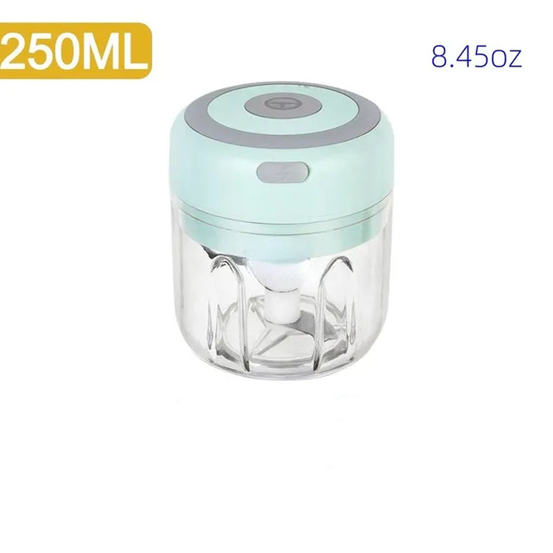 8.45oz/250ml electric mini garlic chopper food